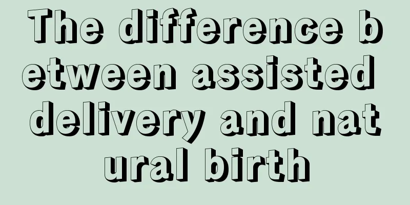 The difference between assisted delivery and natural birth