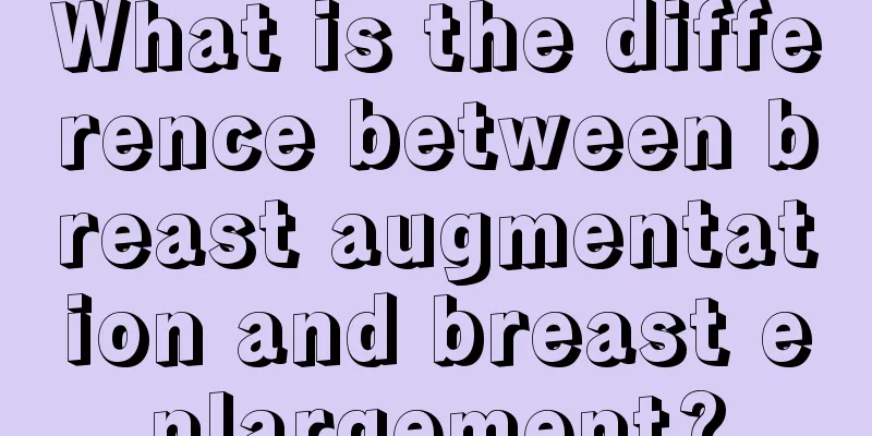 What is the difference between breast augmentation and breast enlargement?