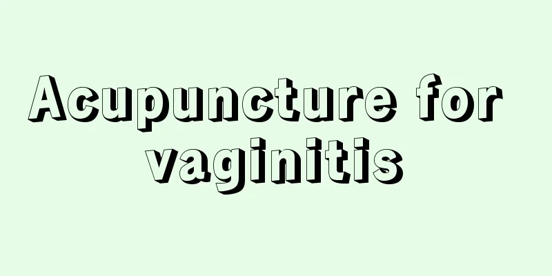 Acupuncture for vaginitis