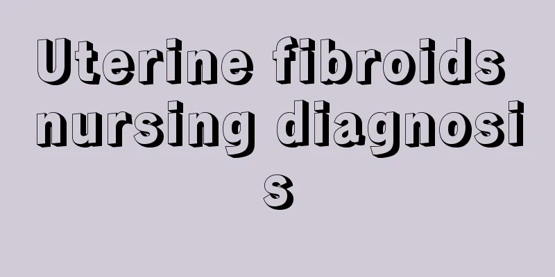 Uterine fibroids nursing diagnosis