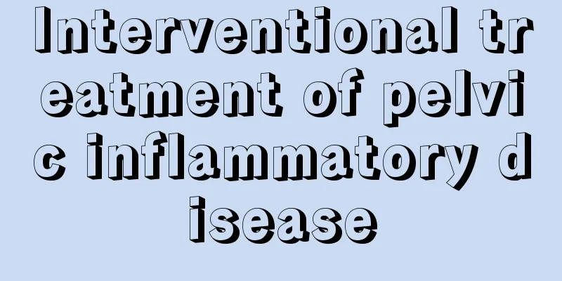 Interventional treatment of pelvic inflammatory disease