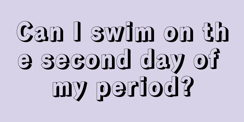 Can I swim on the second day of my period?