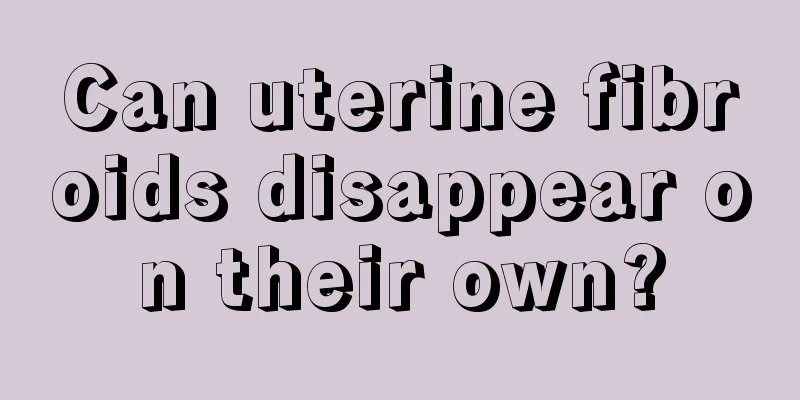 Can uterine fibroids disappear on their own?