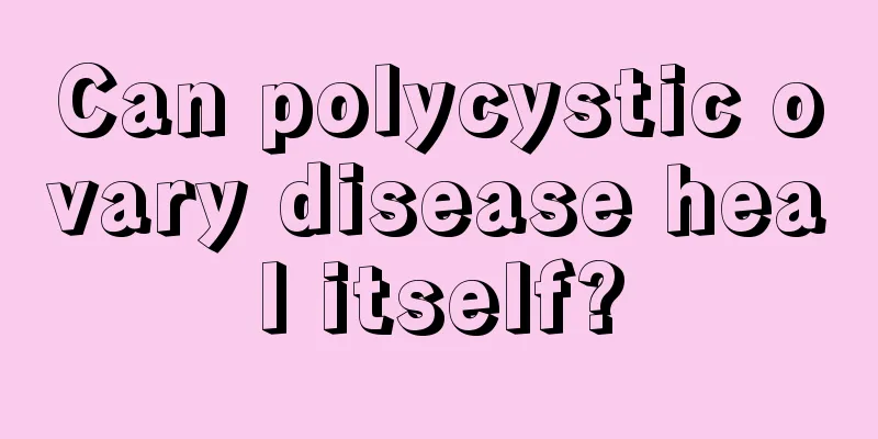 Can polycystic ovary disease heal itself?