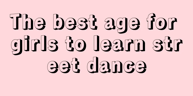 The best age for girls to learn street dance