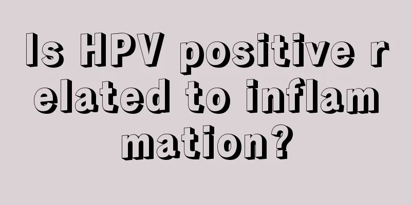 Is HPV positive related to inflammation?