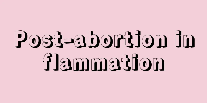 Post-abortion inflammation