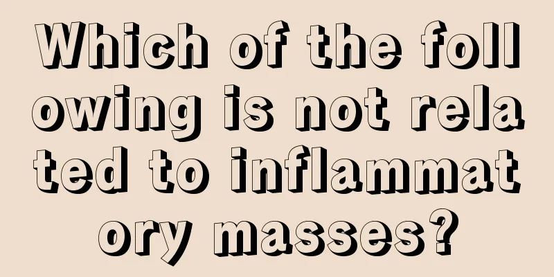 Which of the following is not related to inflammatory masses?