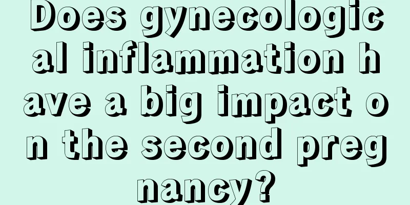 Does gynecological inflammation have a big impact on the second pregnancy?