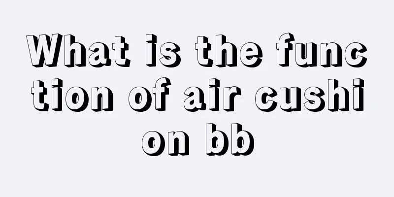 What is the function of air cushion bb