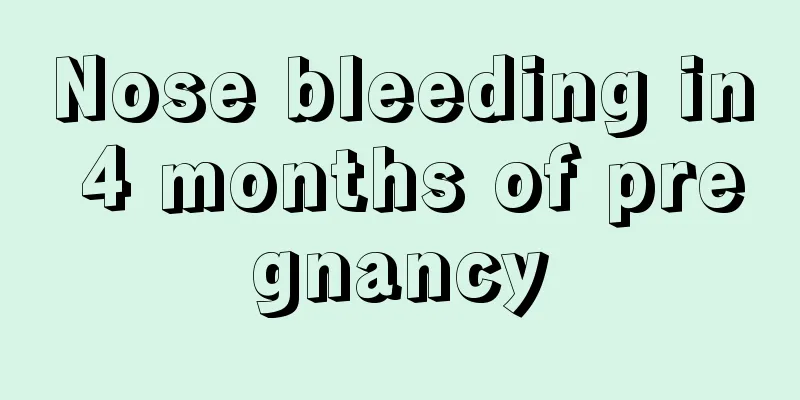 Nose bleeding in 4 months of pregnancy