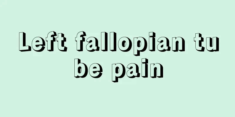 Left fallopian tube pain