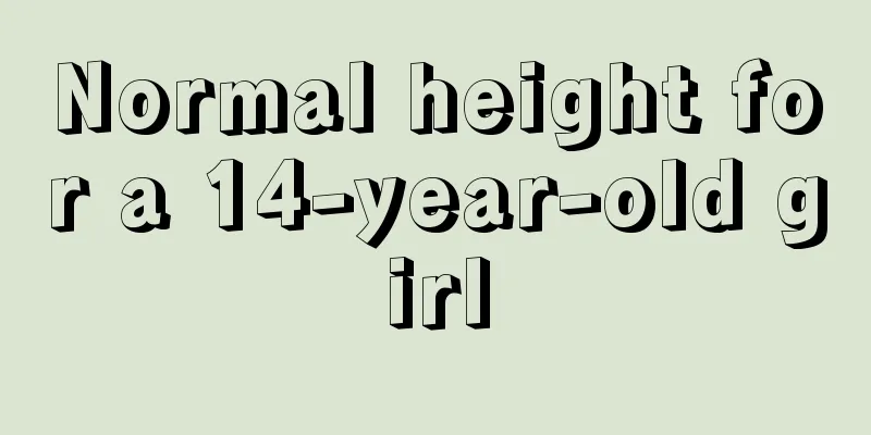 Normal height for a 14-year-old girl