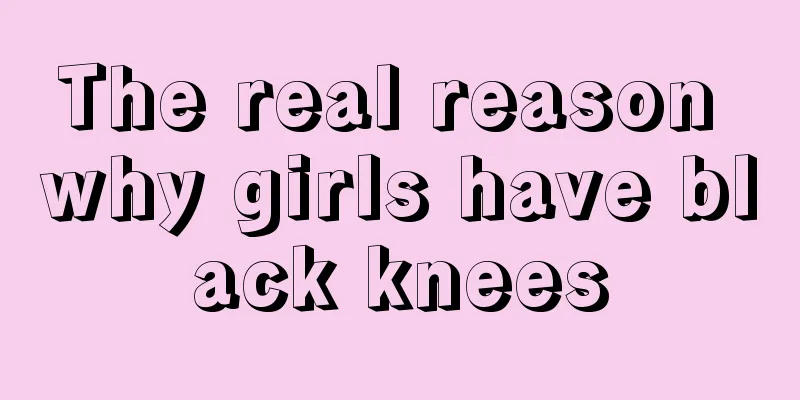 The real reason why girls have black knees