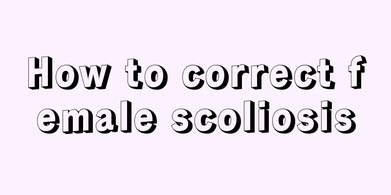 How to correct female scoliosis