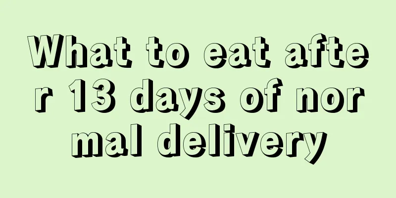 What to eat after 13 days of normal delivery