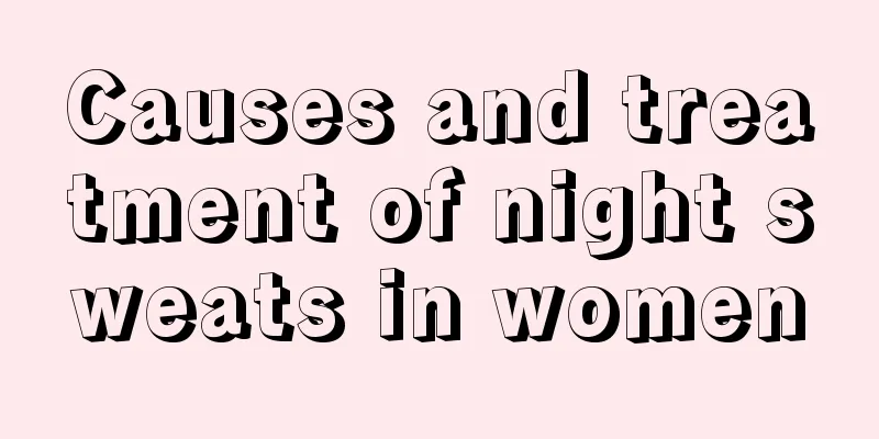 Causes and treatment of night sweats in women