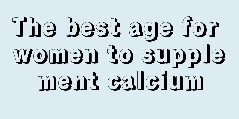 The best age for women to supplement calcium