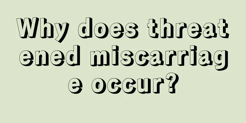 Why does threatened miscarriage occur?