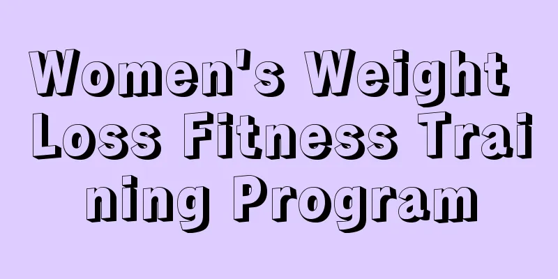 Women's Weight Loss Fitness Training Program