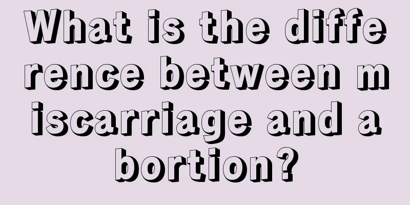 What is the difference between miscarriage and abortion?