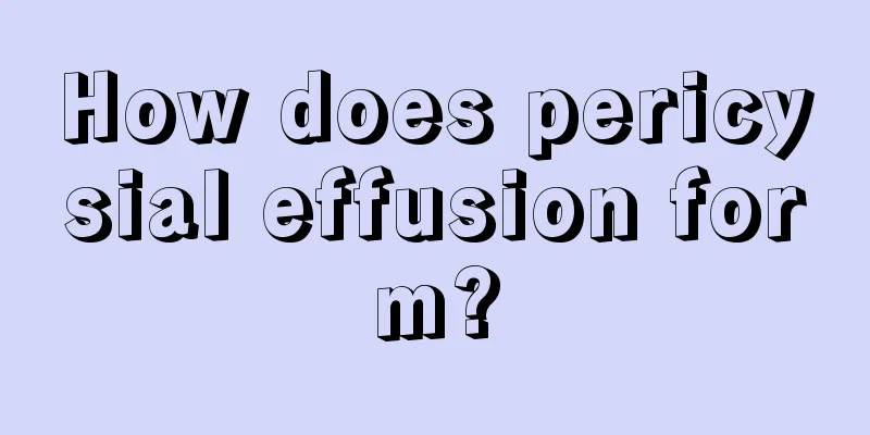 How does pericysial effusion form?