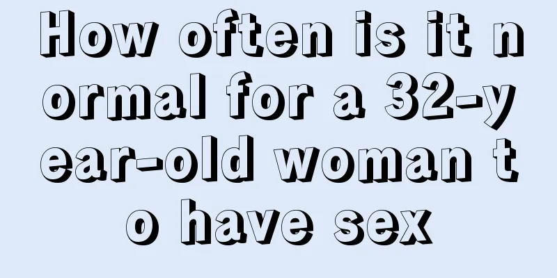 How often is it normal for a 32-year-old woman to have sex