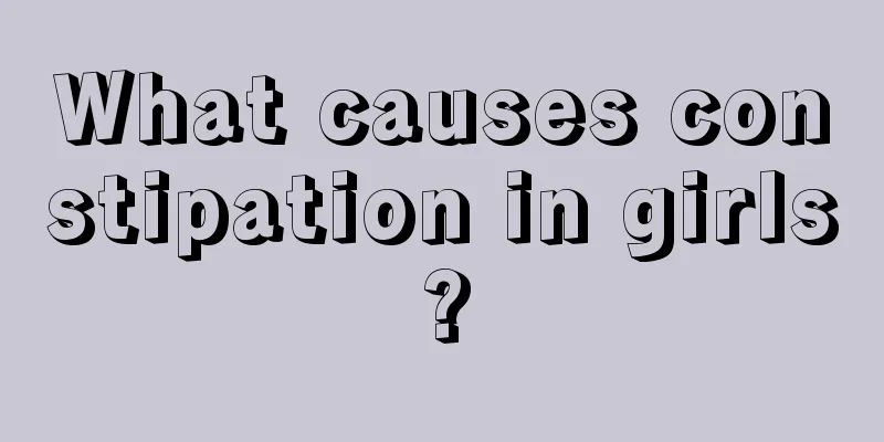 What causes constipation in girls?