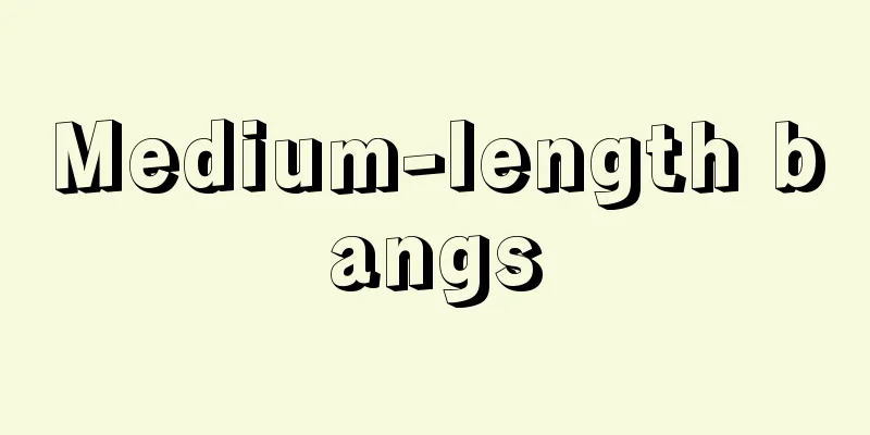 Medium-length bangs