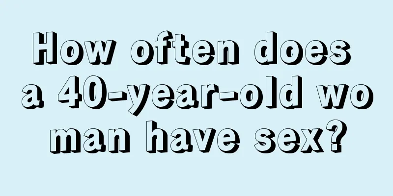 How often does a 40-year-old woman have sex?