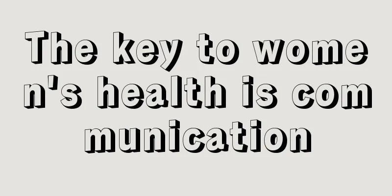 The key to women's health is communication