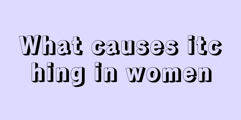 What causes itching in women