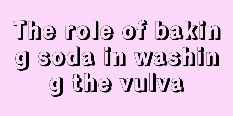 The role of baking soda in washing the vulva