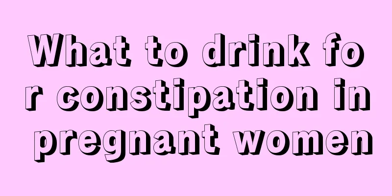 What to drink for constipation in pregnant women