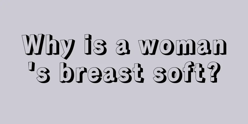 Why is a woman's breast soft?