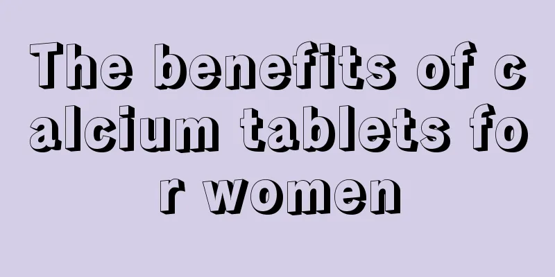 The benefits of calcium tablets for women