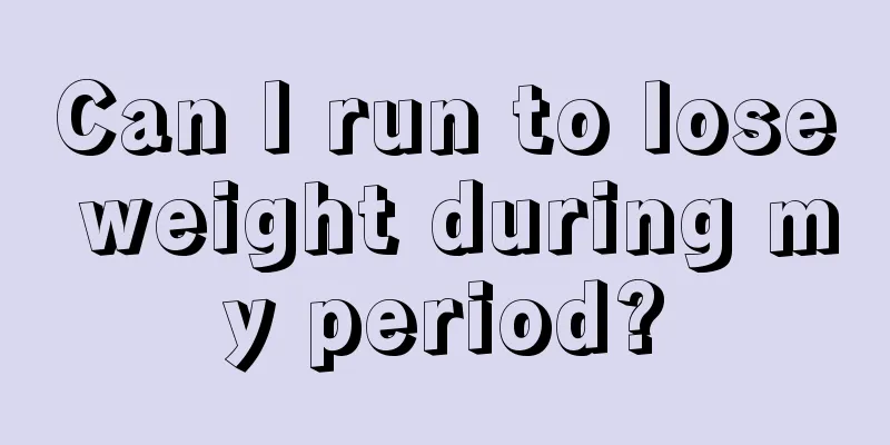 Can I run to lose weight during my period?