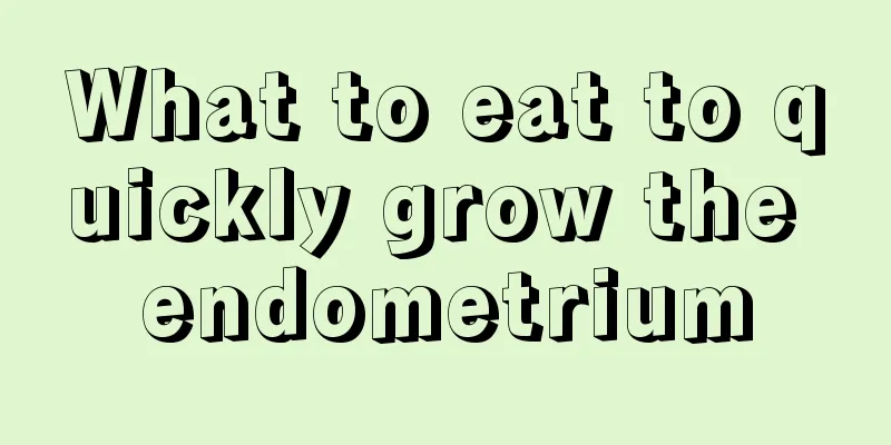 What to eat to quickly grow the endometrium