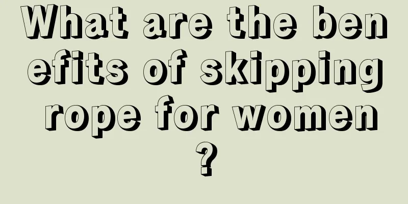 What are the benefits of skipping rope for women?