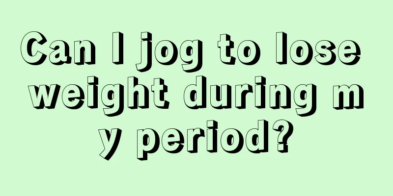 Can I jog to lose weight during my period?