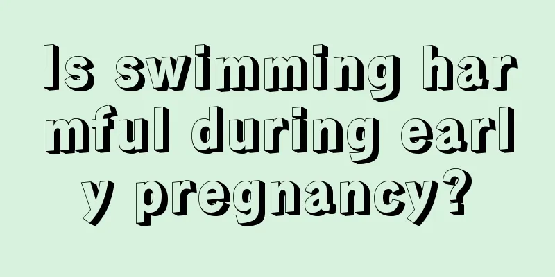 Is swimming harmful during early pregnancy?