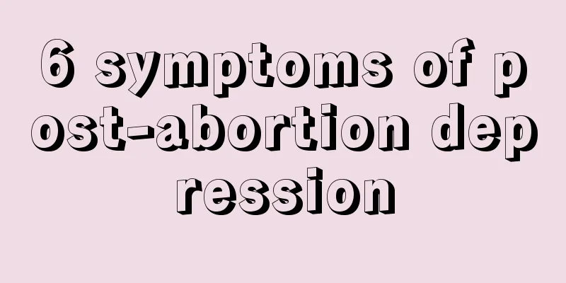 6 symptoms of post-abortion depression