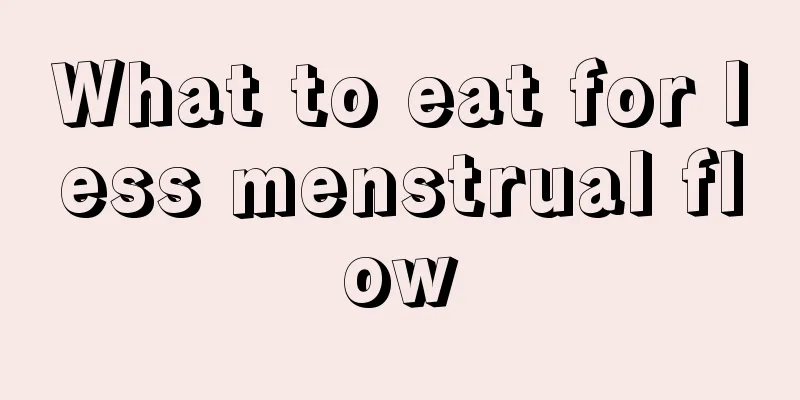 What to eat for less menstrual flow