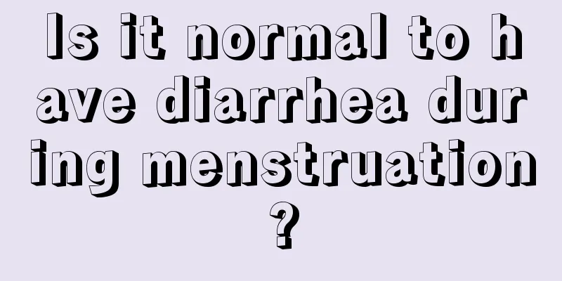 Is it normal to have diarrhea during menstruation?