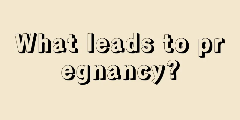 What leads to pregnancy?