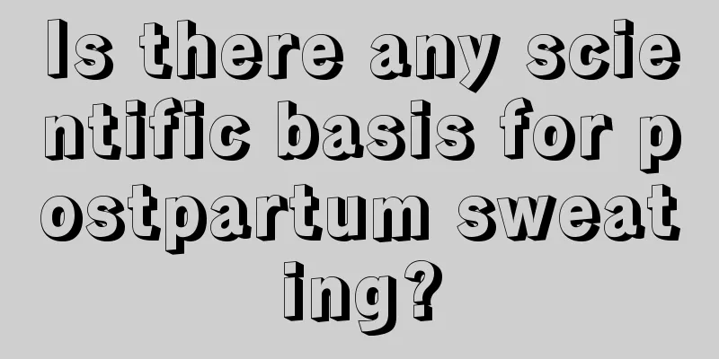 Is there any scientific basis for postpartum sweating?