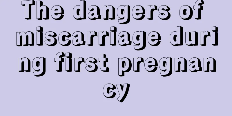 The dangers of miscarriage during first pregnancy