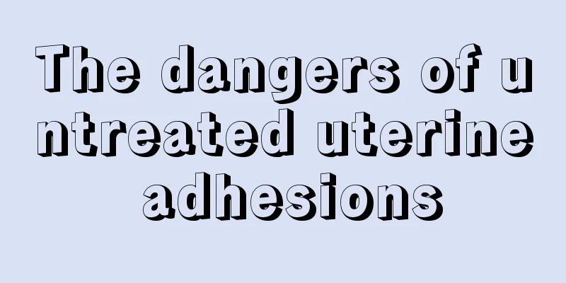 The dangers of untreated uterine adhesions