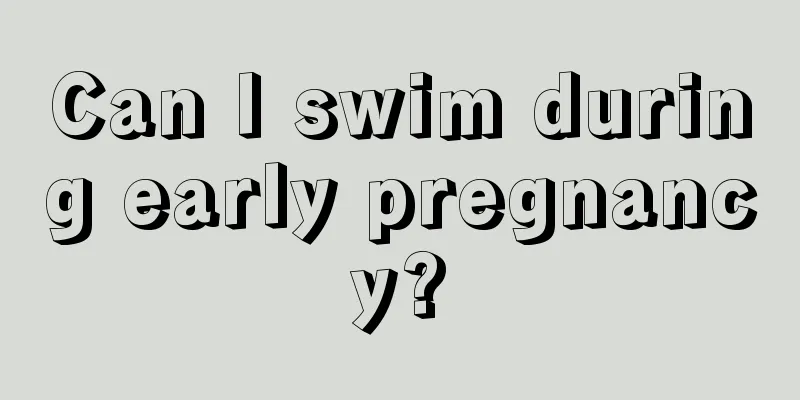 Can I swim during early pregnancy?