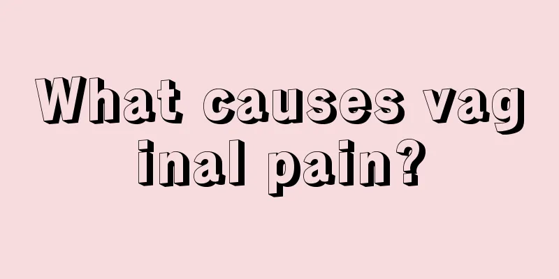 What causes vaginal pain?